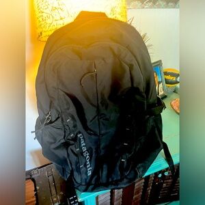 Black Patagigonia backpack